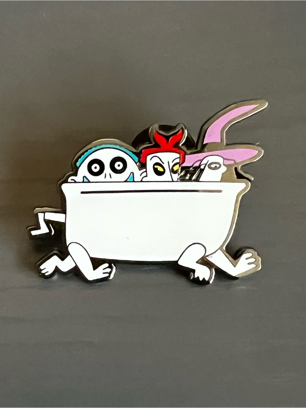 Disney Nightmare Before Christmas Lock Shock Barrel Bathtub Pin